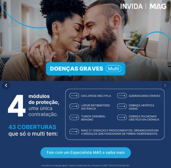 Doenças Graves Multi - 43 coberturas